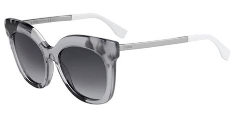 fendi ff 0179|Fendi FF 0179/S JUNGLE 27Q/9O Sunglasses in Grey.